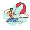 Kiteboarding
